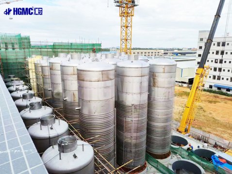广东阳江酷鼠精酿年产3万吨酒厂项目施工