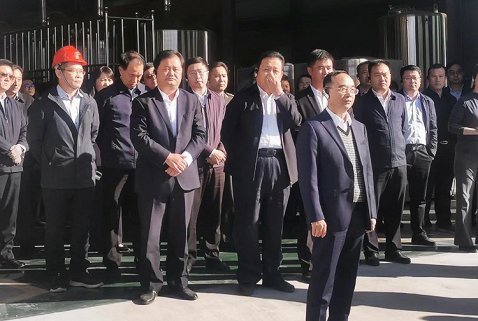 省级领导考察指导山东汇冠机械设备有限
